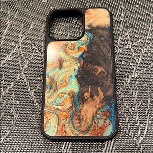 Carve Designs Artistic Wood and Resin Phone Case iPhone 16 Pro